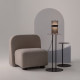Lampada da tavolo a LED dal design moderno con diffusore in acrilico