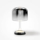 Lampada da tavolo con base e diffusore in vetro con led dimmerabile
