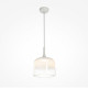 Lampada da tavolo diffusore in vetro a led dal design moderno