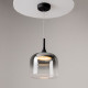 Lampada da tavolo diffusore in vetro a led dal design moderno