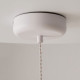Lampada da tavolo diffusore in vetro a led dal design moderno