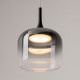 Lampada da tavolo diffusore in vetro a led dal design moderno