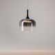 Lampada da tavolo diffusore in vetro a led dal design moderno