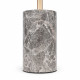 Lampada da tavolo moderna con base in marmo e diffusore in vetro