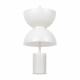 Lampada da tavolo moderna con base in marmo e diffusore in vetro