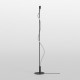 Lampada da terra a LED con struttura in metallo dal design moderno