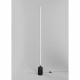 Lampada da terra a LED dimmerabile con struttura in metallo dal design moderno
