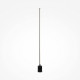 Lampada da terra a LED dimmerabile con struttura in metallo dal design moderno