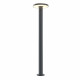 Lampione da giardini con diffusore a led dal design moderno 