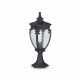 Lampioncino da giardino con struttura in alluminio 