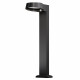 Lampione da giardino struttura in alluminio e diffusore a LED in vetro