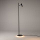 Lampada da terra moderna a LED con struttura in metallo