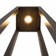 Lampione per giardini ed esterno con diffusore a LED