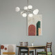 Lampadario moderno con bracci regolabili in metallo