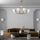 Lampadario piccolo diffusori in vetro a boccia in stile moderno