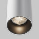 Lampda a sospensione moderna con diffusore singolo a led