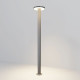 Lampione da giardini con diffusore a led dal design moderno 