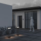 Lampione da giardino con diffusore a LED dal design moderno