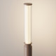 Lampione da giardino in alluminio diffusore a LED in vetro