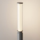 Lampione da giardino in alluminio diffusore a LED in vetro