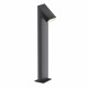 Lampione da giardino con struttura in alluminio diffusore a LED in vetro