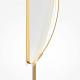 Piantana in metallo dal design moderno con diffusore a led dimmerabile