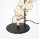 Piantana moderna con diffusore a led