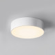 Plafoniera a led per esterno con struttura rotonda in alluminio e acrilico