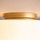 Plafoniera rotonda con diffusore in vetro dal design moderno