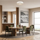 Plafoniera rotonda da soffitto struttura dal design moderno ed elegante