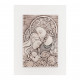 Capezzale moderno con Sacra Famiglia 30x40