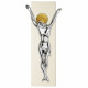 Crocifisso Cristo con pannello 16x55