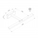 Applique da parete a LED con struttura grande dal design moderno