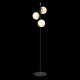 Lampada da terra piantana con 3 diffusori a boccia in vetro del design moderno