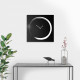 Orologio da parete gigante in stile minimalista "S-ENSO"