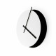 Orologio da parete rotondo in metallo dal design moderno "ECLISSI"