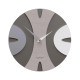 Orologio da parete rotondo in legno dal design moderno ed elegante