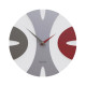 Orologio da parete rotondo in legno dal design moderno ed elegante