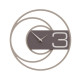 Orologio da parete in legno dallo stile moderno e minimalista