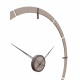 Orologio da parete rotondo in legno dal design moderno e minimalista