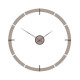 Orologio da parete rotondo in legno dal design moderno e minimalista