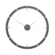 Orologio da parete rotondo in legno dal design moderno e minimalista