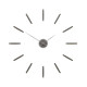 Orologio da parete in legno dal design moderno e minimalista