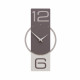 Orologio da parete verticale in legno dal design moderno ed elegante