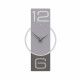 Orologio da parete verticale in legno dal design moderno ed elegante