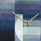 Orologio da parete quadrato in metallo dal design moderno