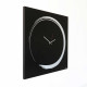 Orologio da parete ultra minimalista in metallo senza numeri "S-ENSO"