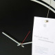 Orologio da parete ultra minimalista in metallo senza numeri "S-ENSO"