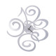 Orologio da parete decorativo in metallo