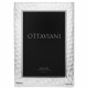 Portafoto da tavolo con cornice in argento silver dal design classico